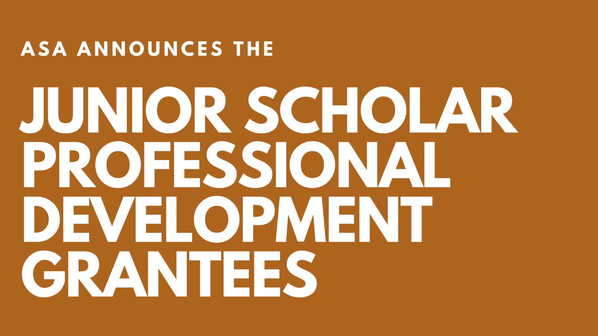 African Studio Program African Studies Association Announces the 2026 Junior Scholar ...